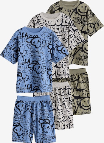 Next Yöpuku värissä sininen: etupuoli