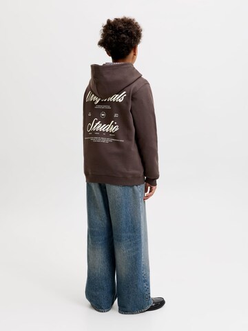 Jack & Jones Junior Sweatshirt 'norrebro' in Bruin