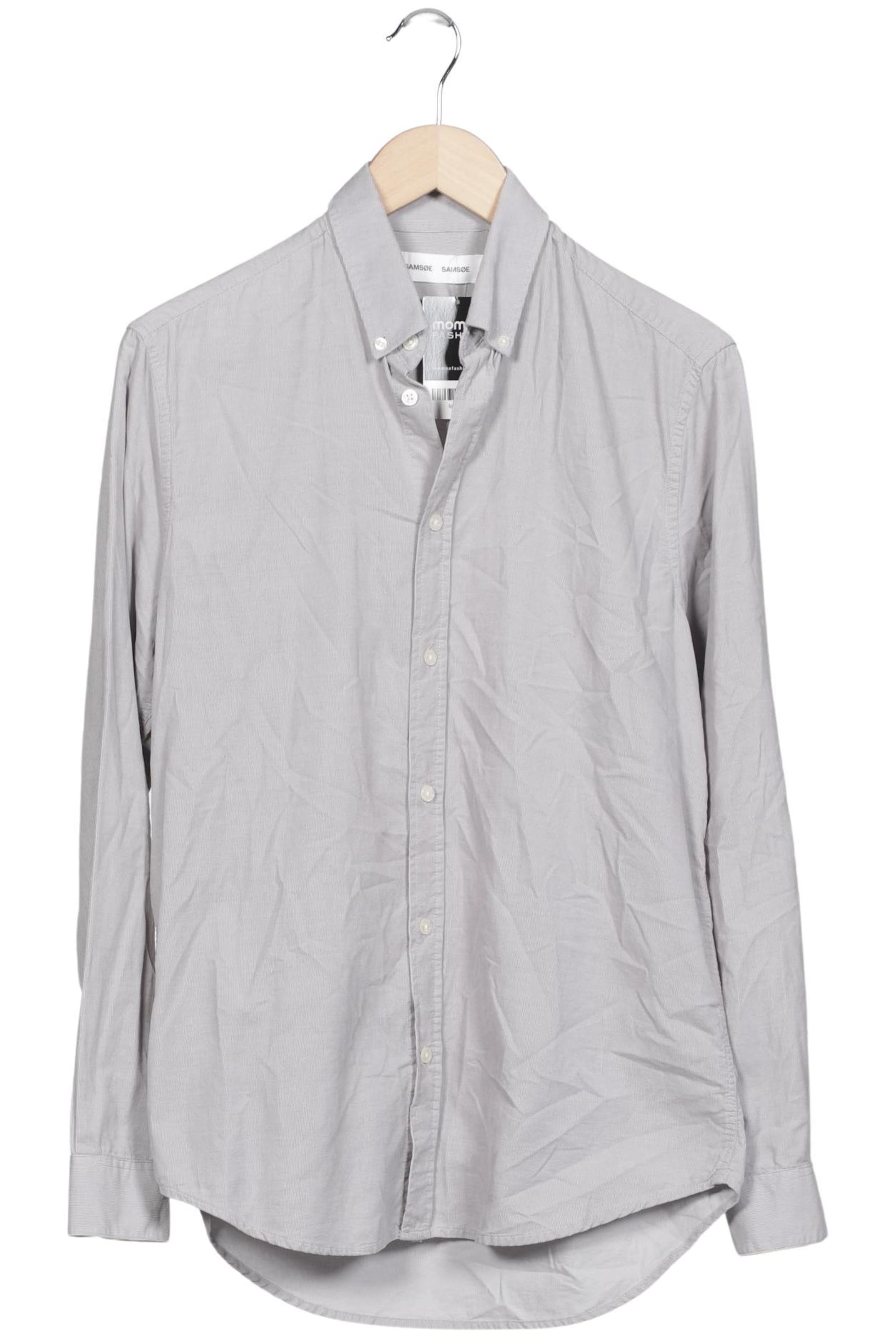 Samsøe Samsøe Hemd S in Grau: Vorderseite
