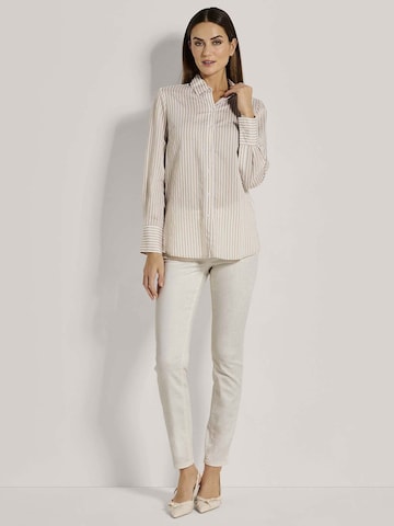 MADELEINE Blouse in Bruin