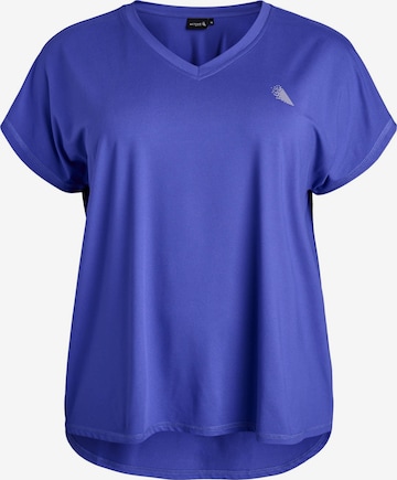 purpurinė Active by Zizzi Marškinėliai: priekis