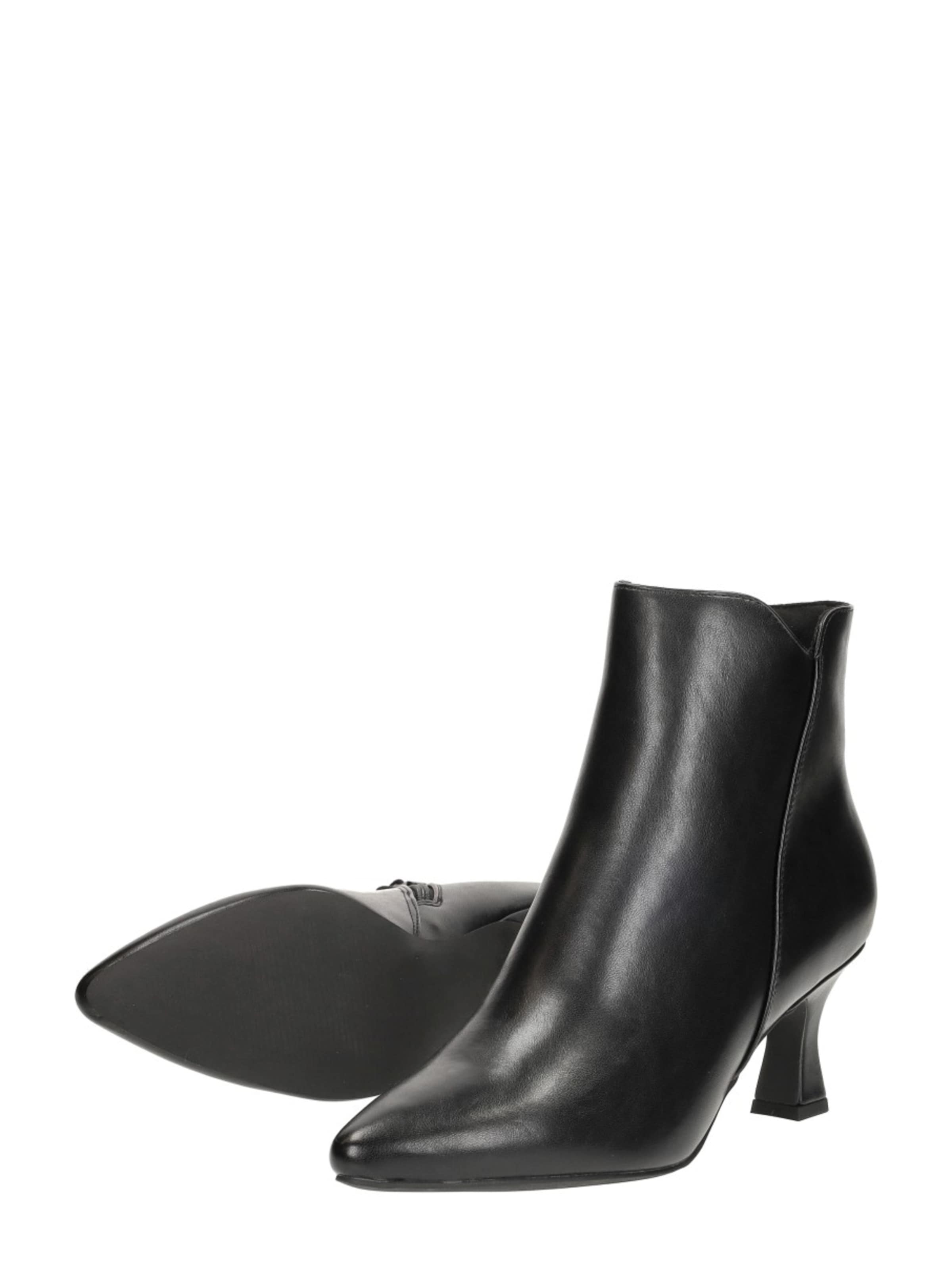 MARCO TOZZI Boots 'Enkellaarsjes Hak' in Black