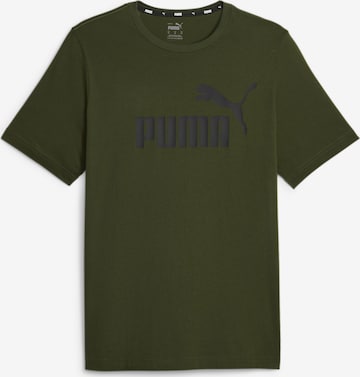 T-Shirt fonctionnel 'Essential' PUMA en vert : devant