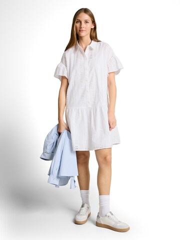 TOM TAILOR DENIM Skjortklänning i vit