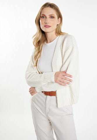 DreiMaster Vintage Knit cardigan 'Incus' in White