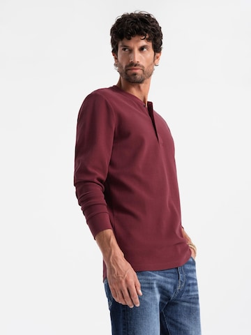 Ombre Shirt in Red
