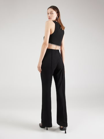 DAY BIRGER ET MIKKELSEN Flared Pleated Pants 'Wagner' in Black