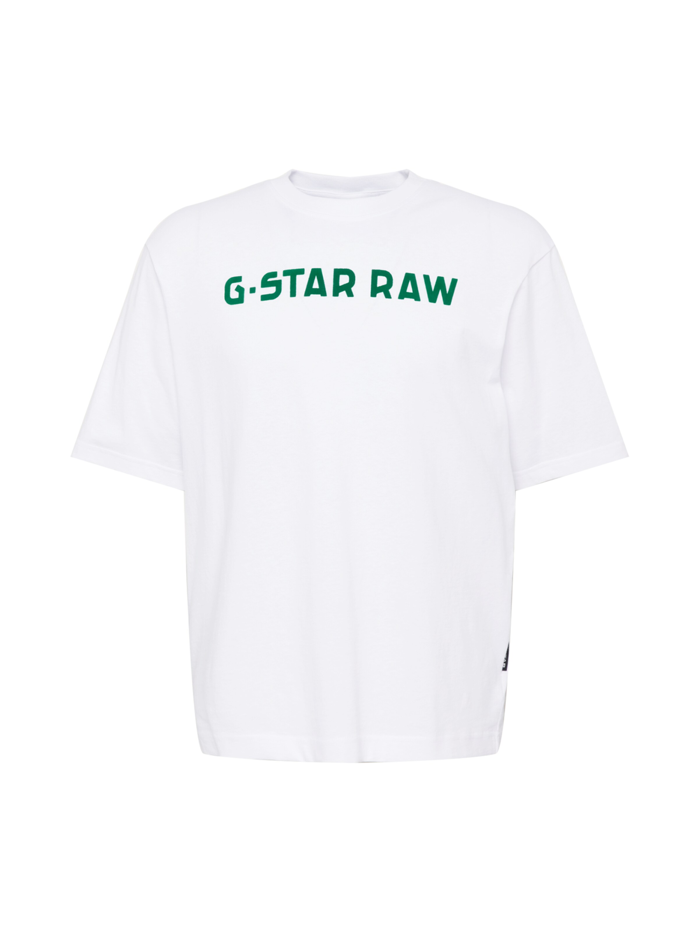 Maglie e T-shirt Uomo G-Star RAW Maglietta flock boxy r t in Bianco 