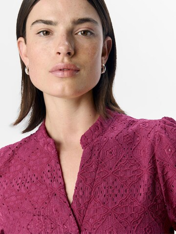 Chemisier 'OBJFeodora Marika' OBJECT en rouge