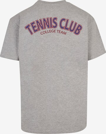 Merchcode Shirt 'College Club' in Grijs