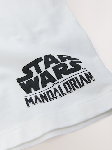 Next T-Shirt  'Mandalorian' in Weiß