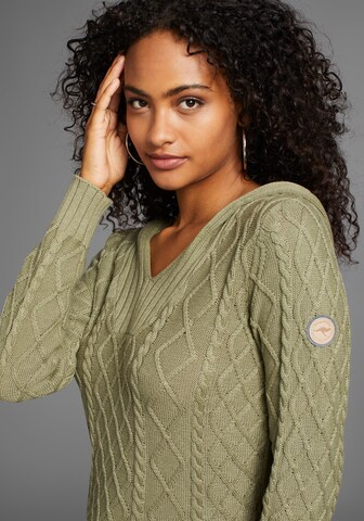 KangaROOS Athletic Sweater in Green
