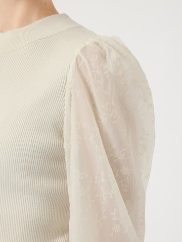 YAS Pullover 'YASDOTME' i beige