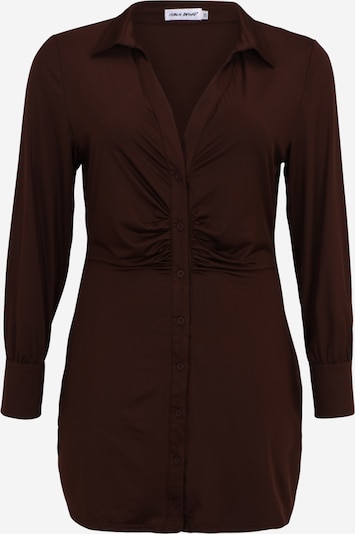 Public Desire Curve Vestido camisero en marrón, Vista del producto