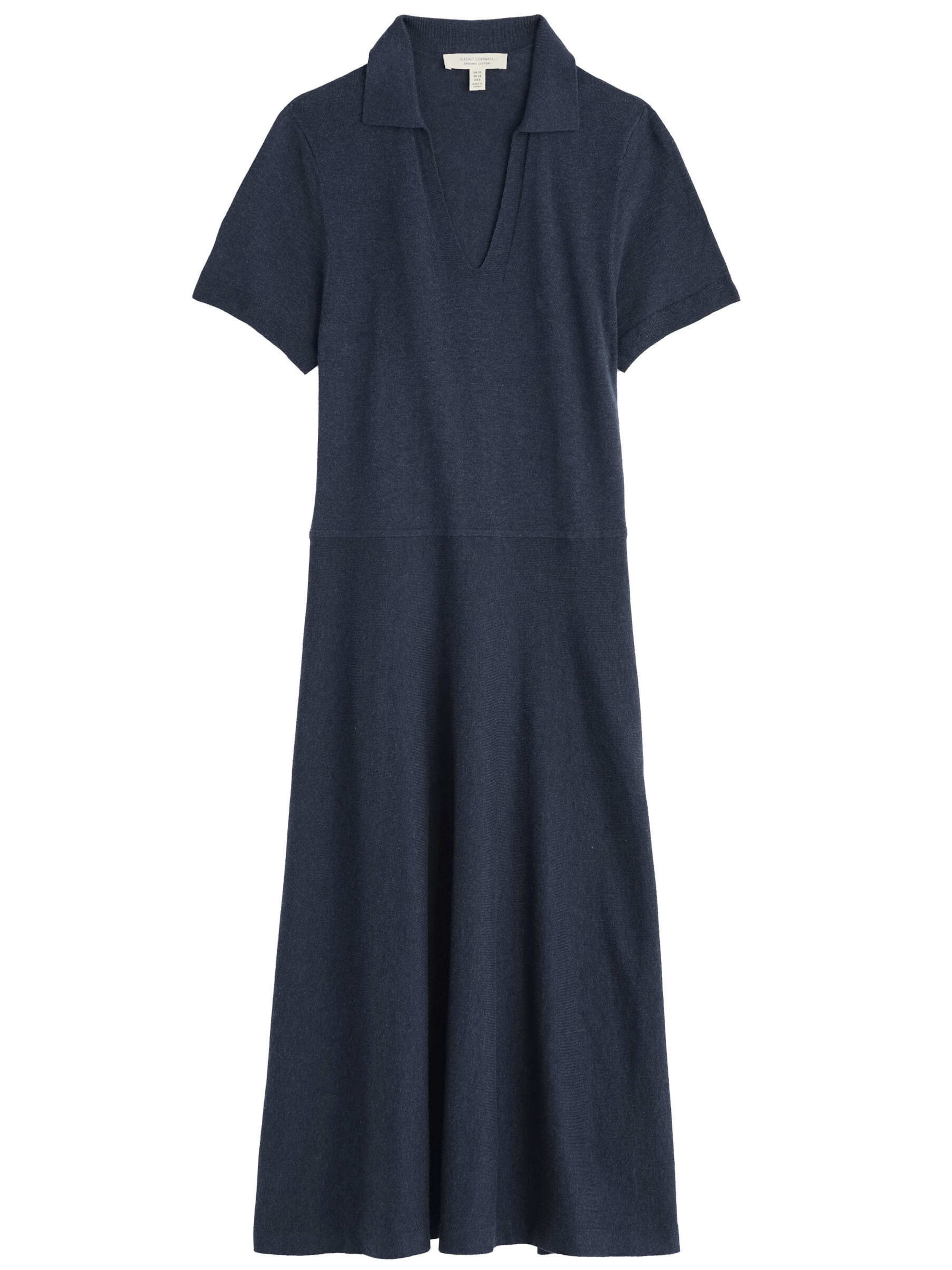 Seasalt Cornwall Šaty 'Trebarwith' – modrá: přední strana