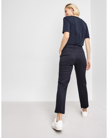 GERRY WEBER Regular Hose in Blau