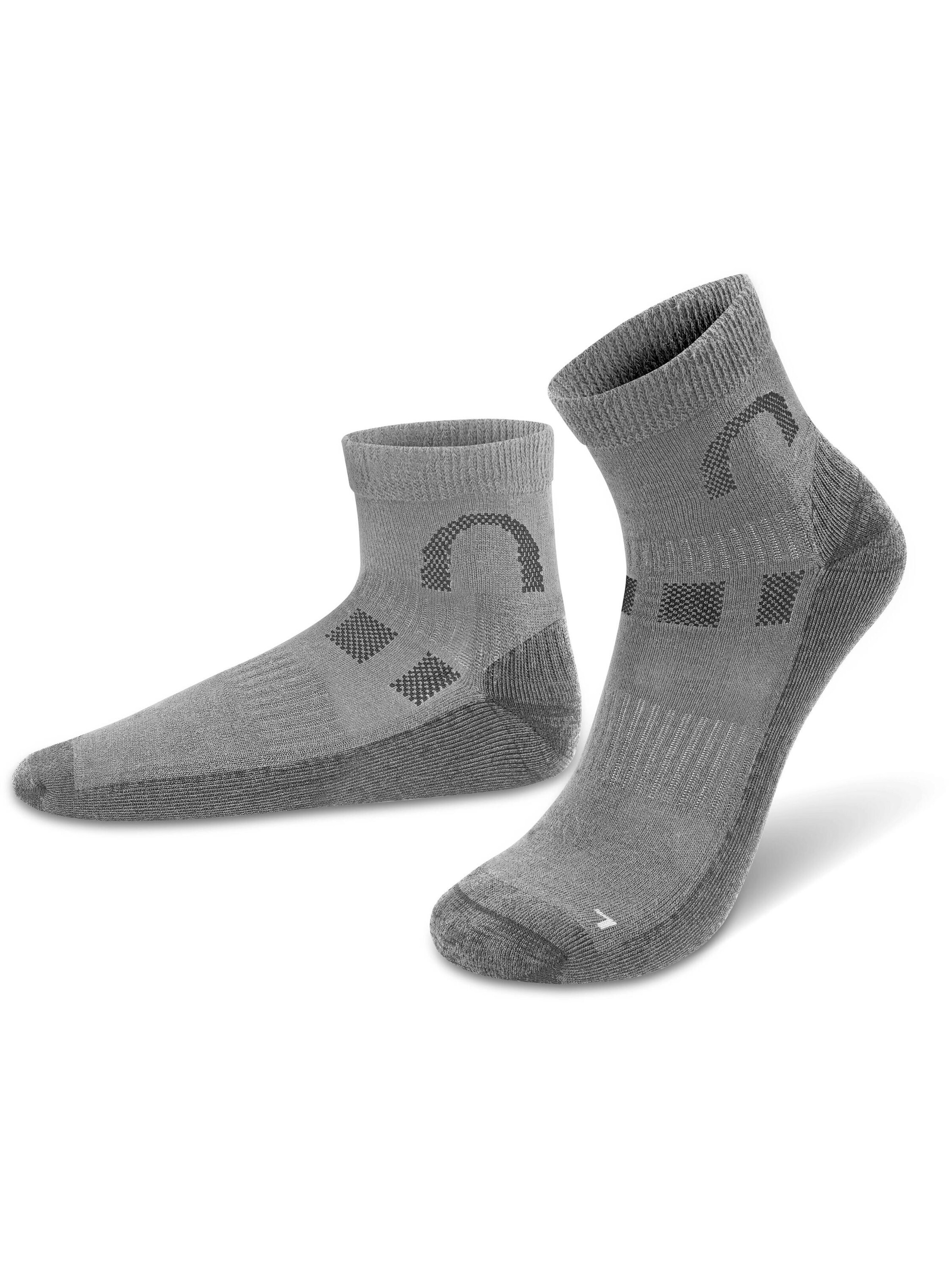 Chaussettes de sport 'Lismore' normani en gris