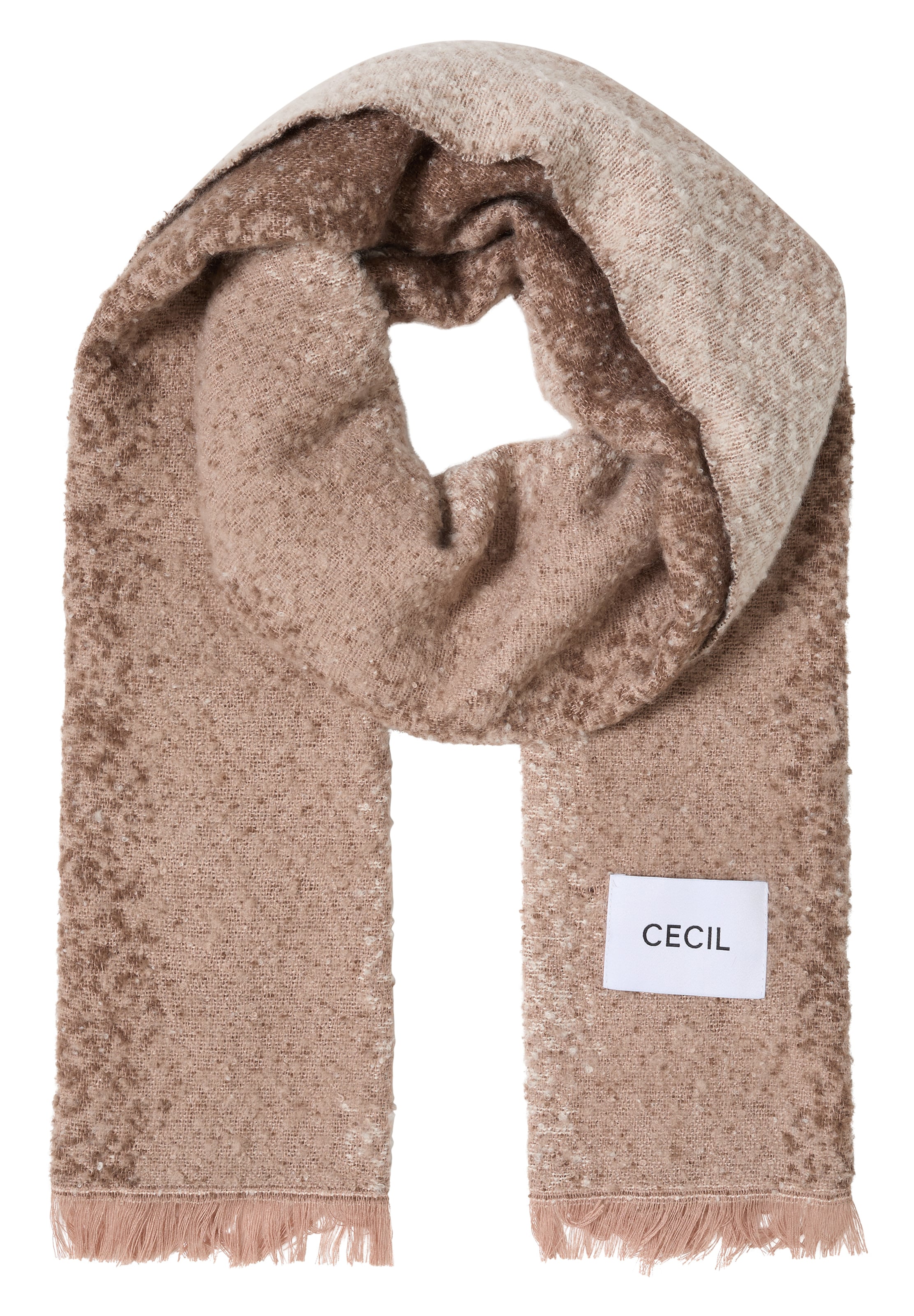 CECIL Scarf in Beige: front