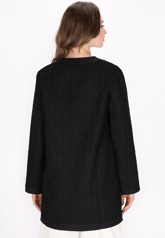DreiMaster Klassik Демисезонное пальто 'Classic Look' в Черный
