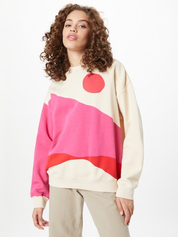 Thinking MU Sweatshirt in Beige: voorkant