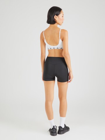 ADIDAS PERFORMANCE Skinny Sports trousers 'Optime' in Black