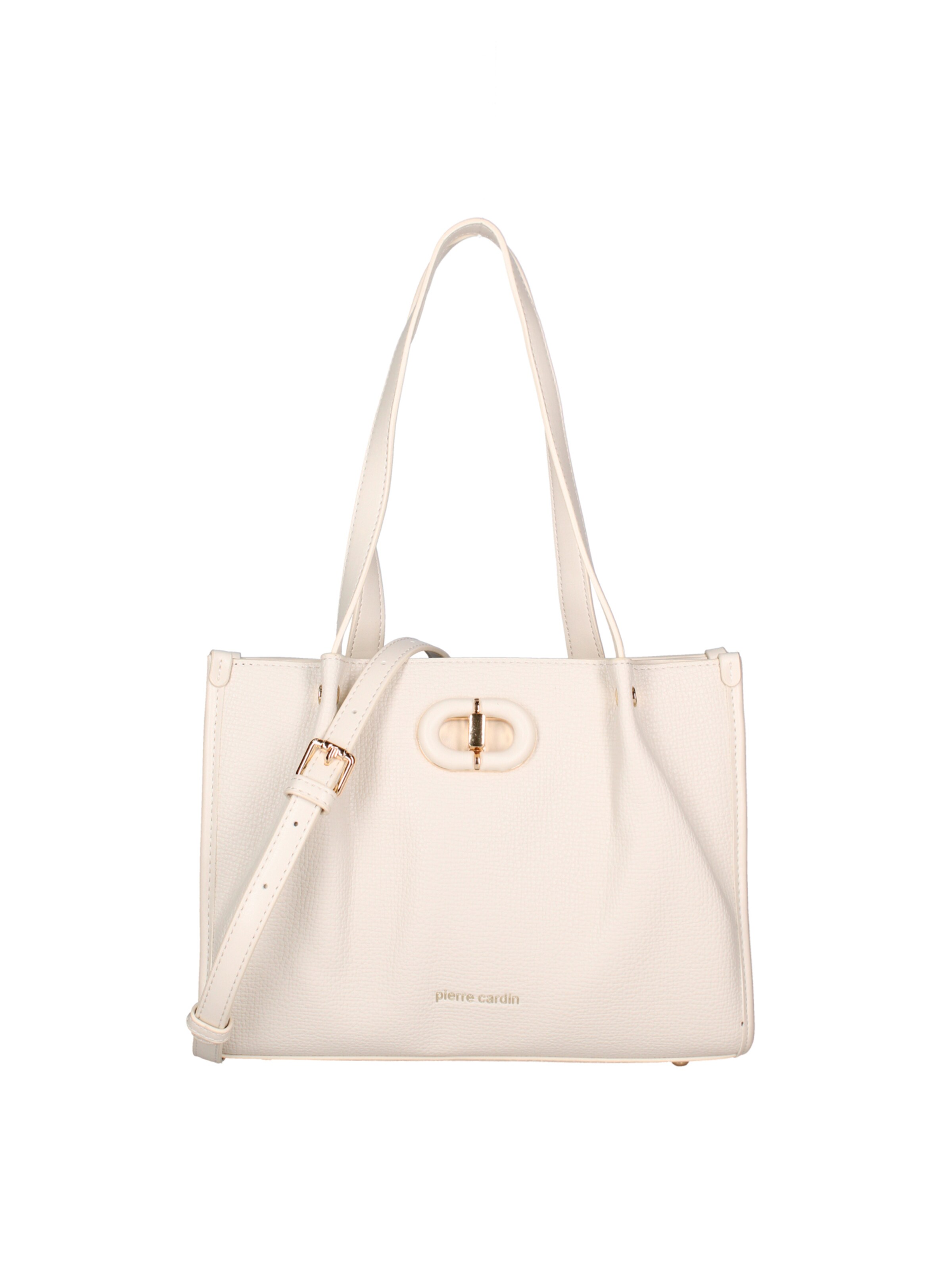 Sac bandoulière PIERRE CARDIN en blanc : devant