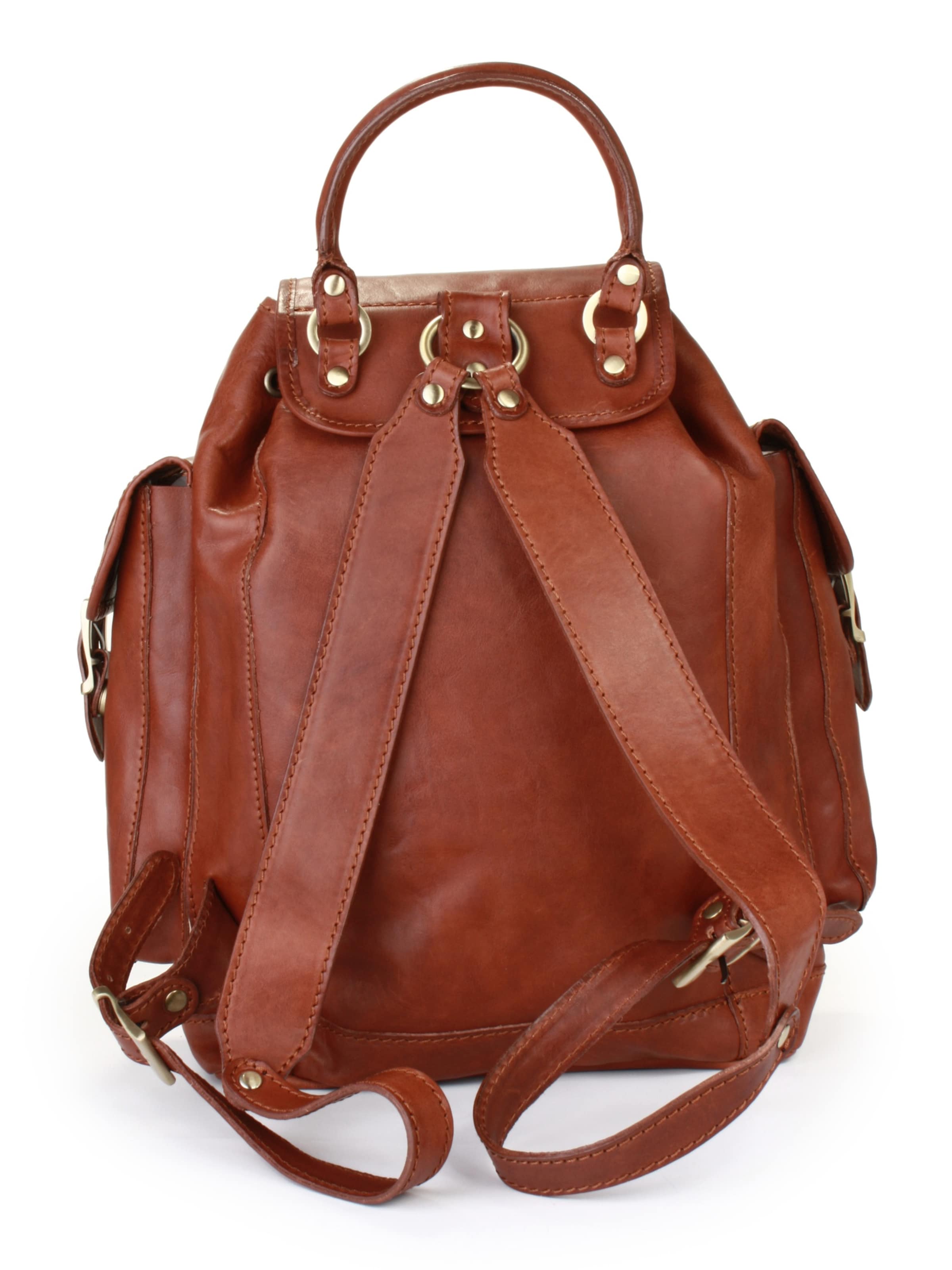 Sac à dos 'ADONIA' piké en marron