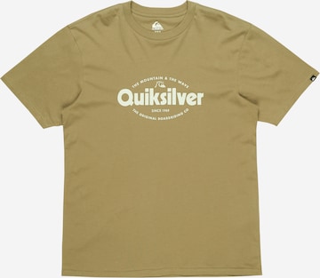 T-Shirt 'Shape All Day' QUIKSILVER en vert : devant