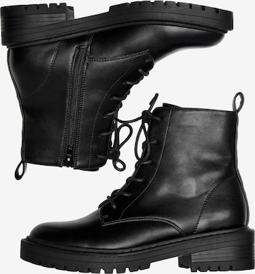 ONLY Lace-Up Ankle Boots 'Bold' in Black