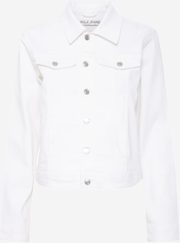 Pulz Tussenjas 'PZKatja' in Wit: voorkant