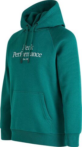 PEAK PERFORMANCE Sweatshirt in Green