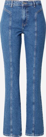 NEON & NYLON Bootcut Jeans 'DAKOTA' in Blau: predná strana