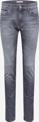 Tommy Jeans Slimfit Jeans 'Scanton' in Grijs: voorkant