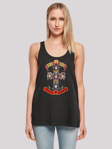 F4NT4STIC Top 'Guns 'n' Roses Appetite For Destruction' in Zwart: voorkant