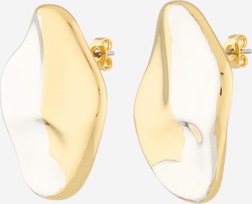 Cercei de la & Other Stories pe auriu: față