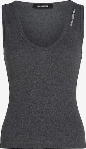Karl LagerfeldTop - siva boja: prednji dio