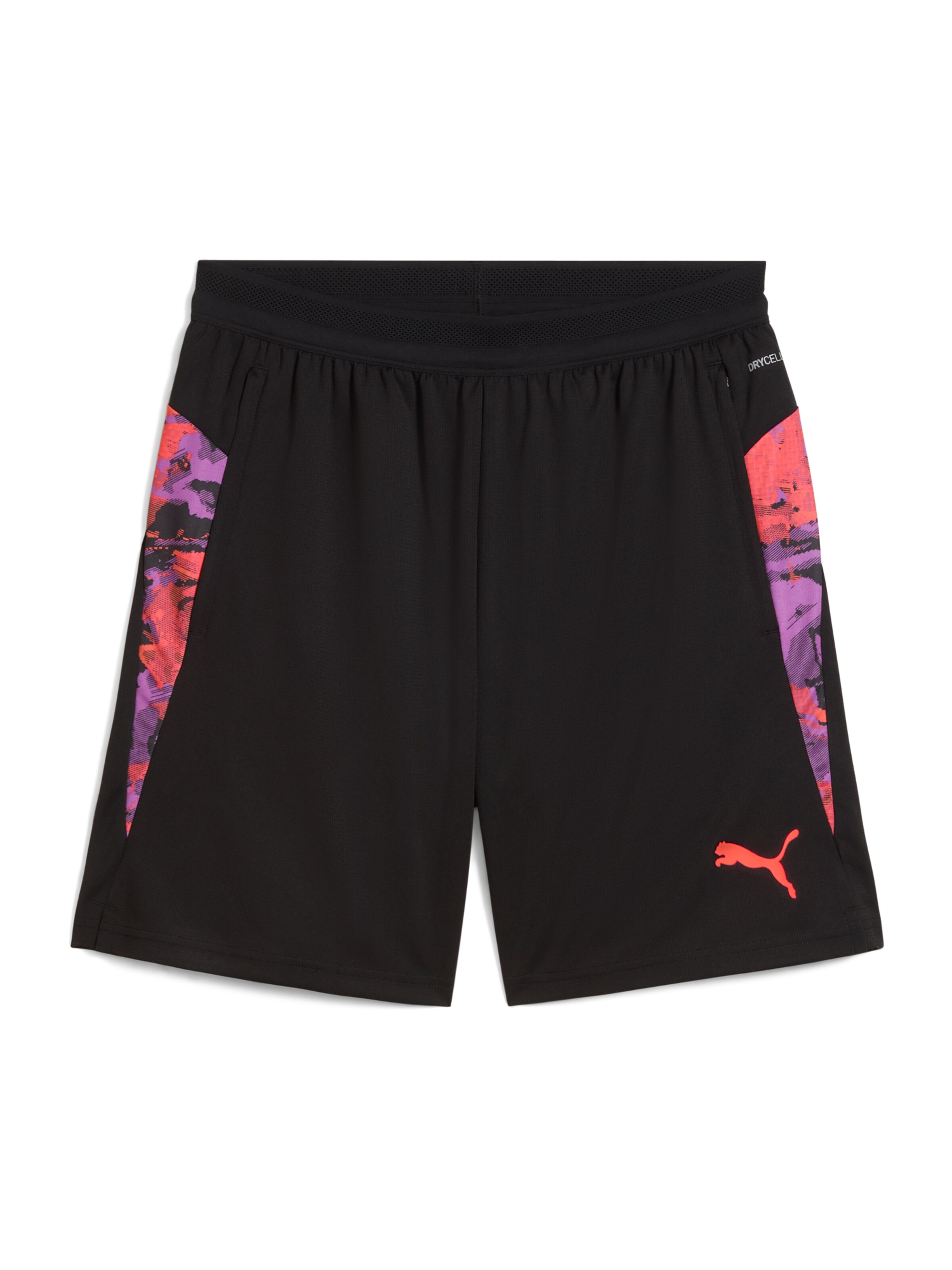 juoda PUMA Standartinis Sportinės kelnės 'IndividualCUP': priekis