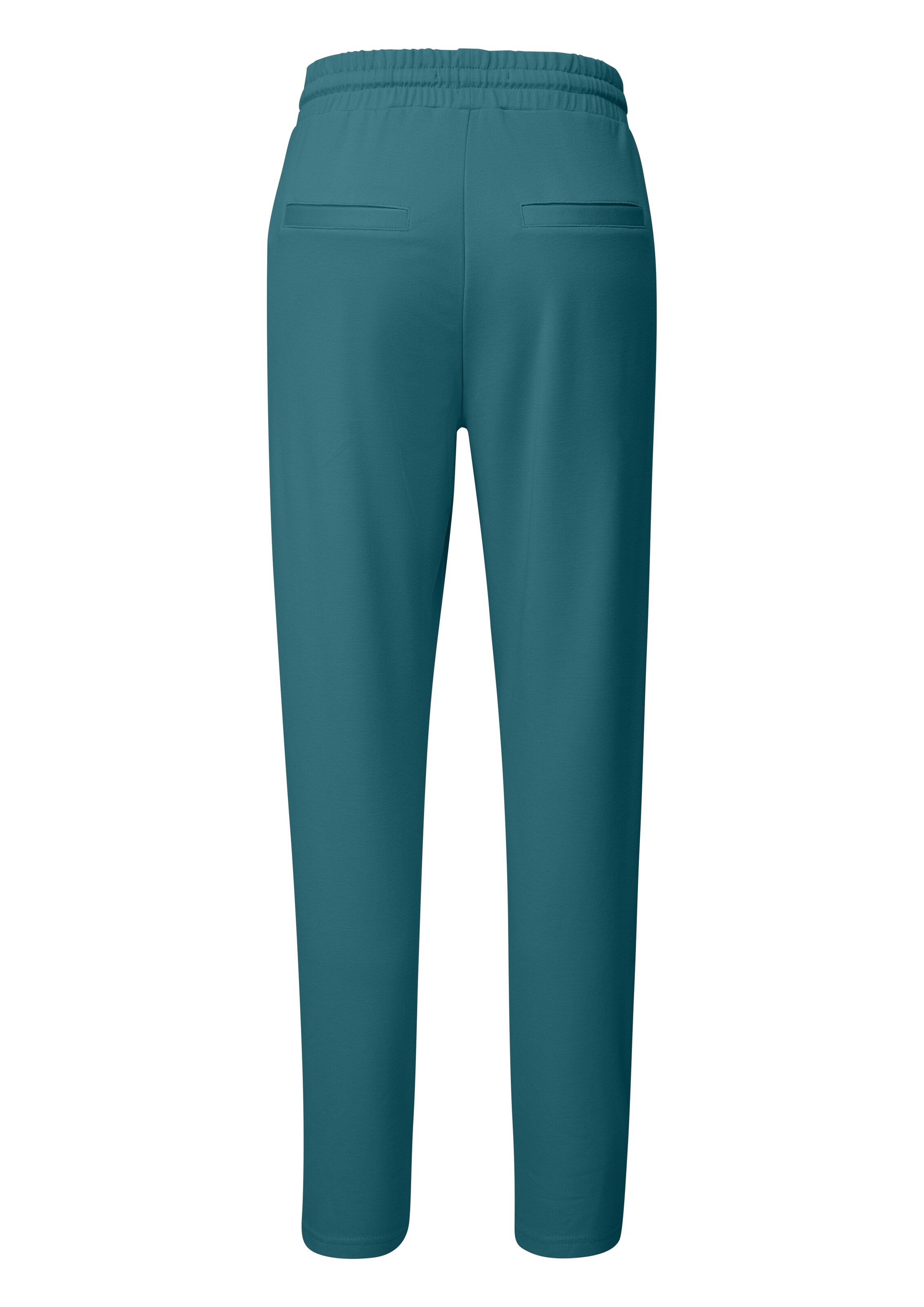 QS Tapered Bundfaltenhose in Grün