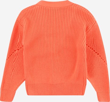 GARCIA Knit cardigan in Orange