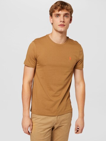 Maglietta di Polo Ralph Lauren in marrone: frontale