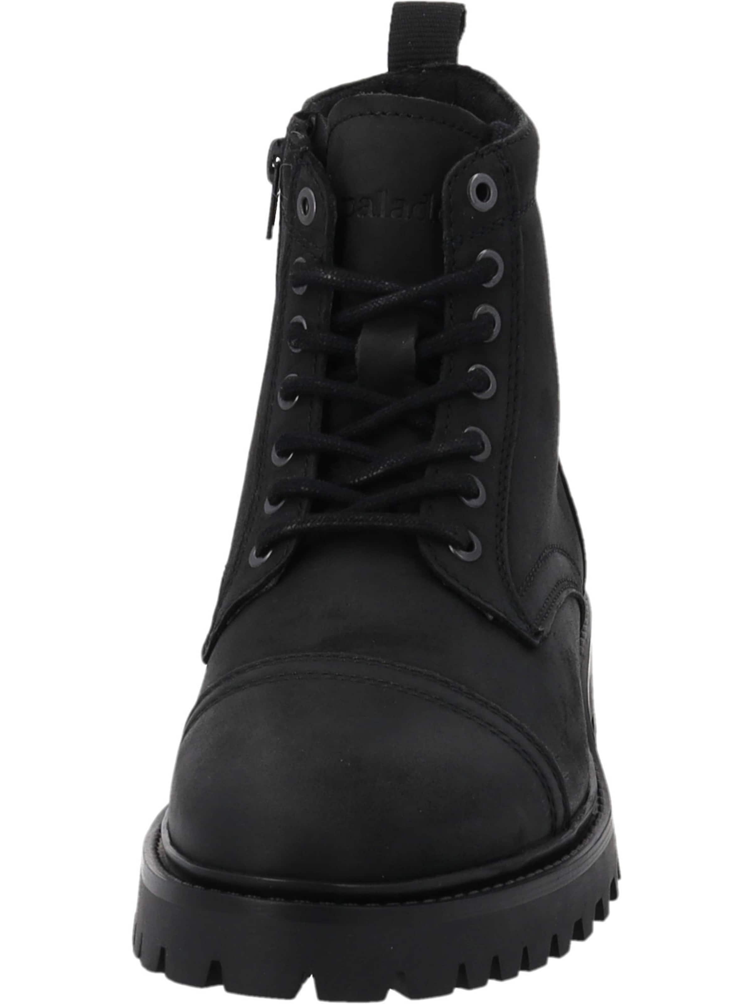 Palado Ботинки на шнуровке 'Roglen' в Черный