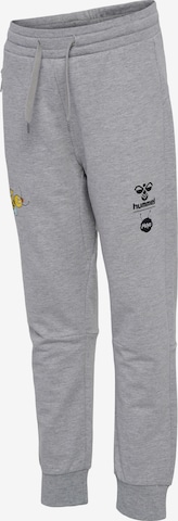 Hummel Tapered Sporthose 'Maya' in Grau