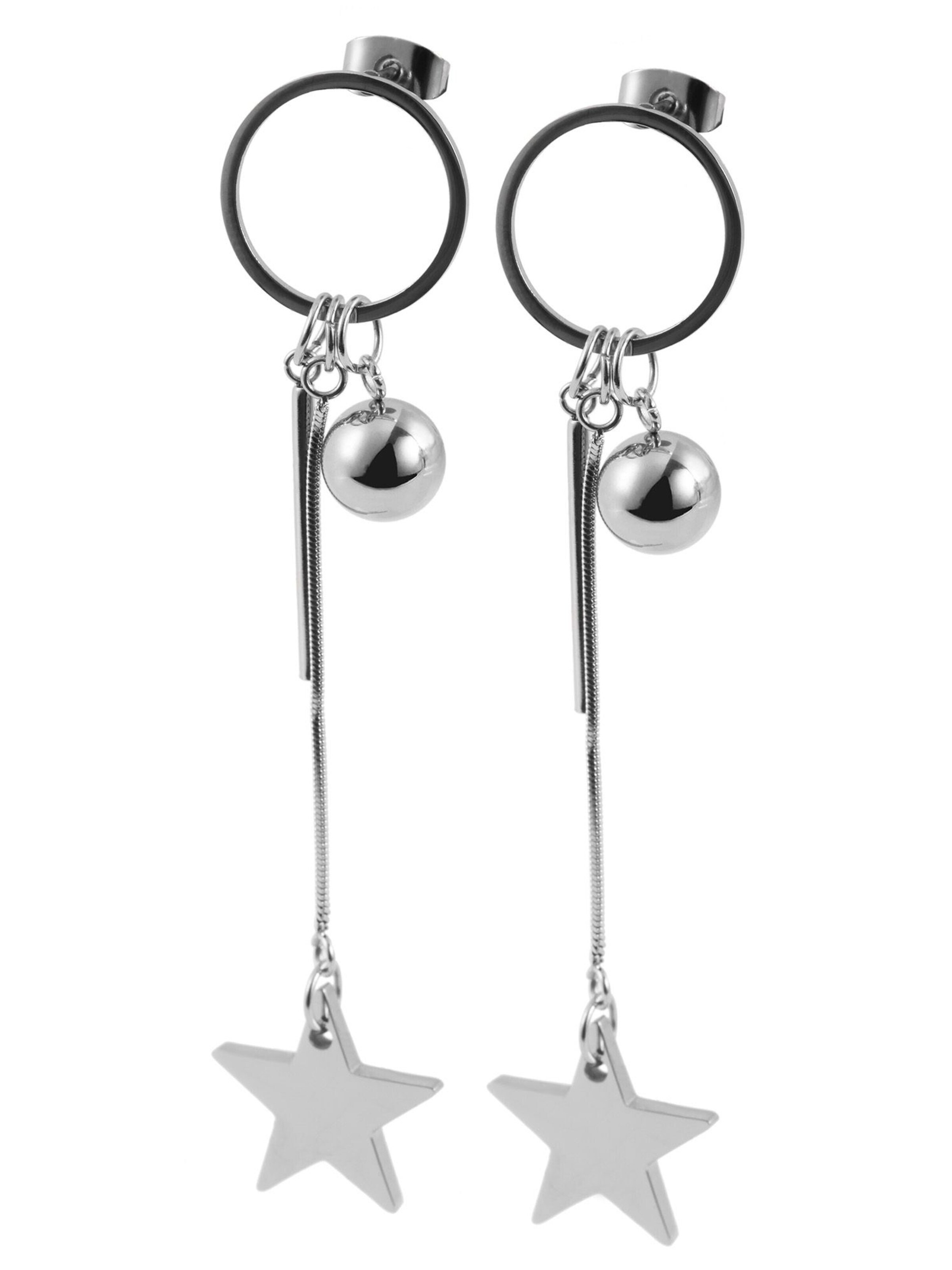 Akzent Earrings 'Jerria, langlebig' in Silver