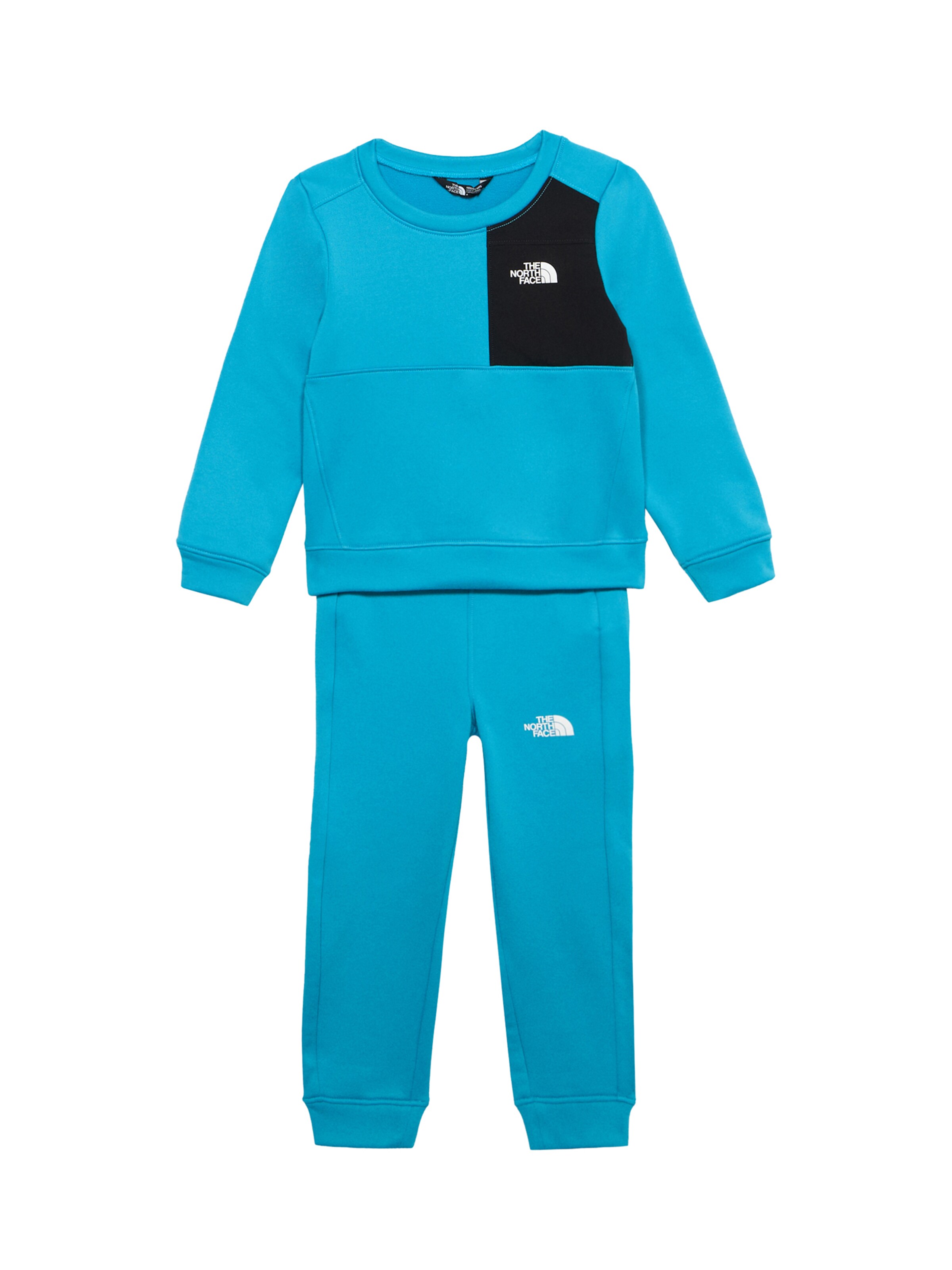 THE NORTH FACE Strój treningowy w kolorze niebieski: przód