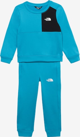 THE NORTH FACE Strój treningowy w kolorze niebieski: przód