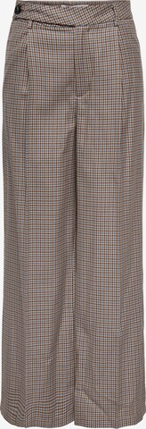 Wide leg Pantaloni con pieghe 'Nantes' di ONLY in marrone: frontale