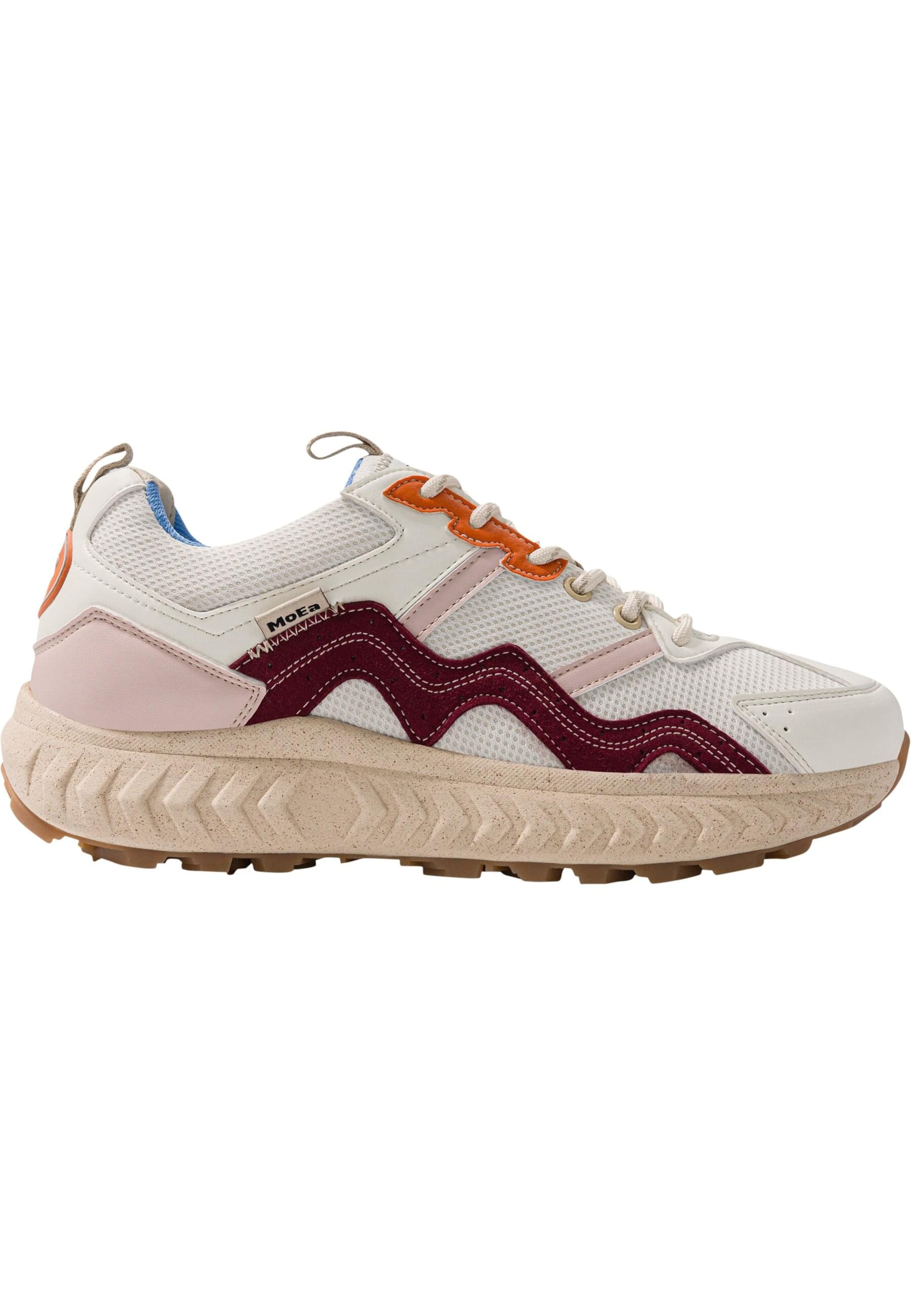 Sneaker bassa 'Gen7 - All In Coral' di MoEa in bianco: frontale