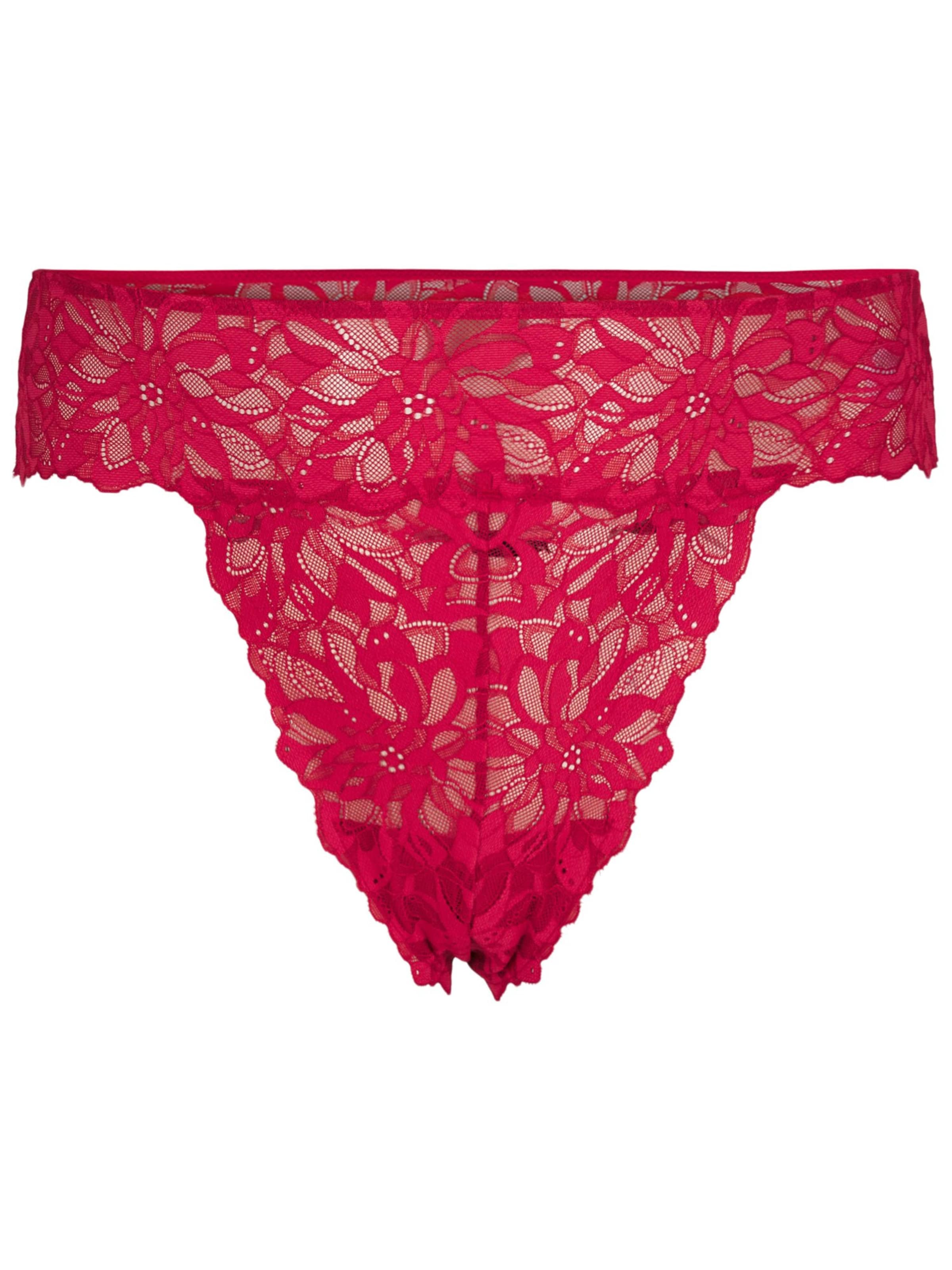 Tanga 'LIA' de la Devoted by Zizzi pe roșu: față