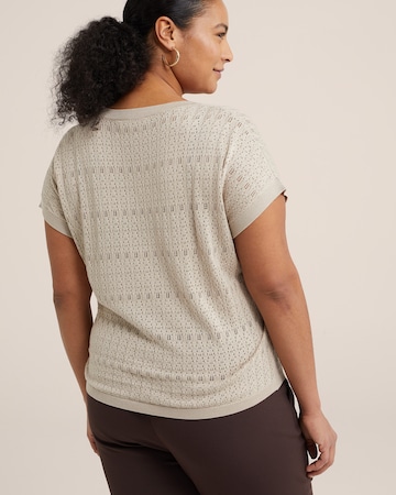 WE Fashion Sweater in Beige