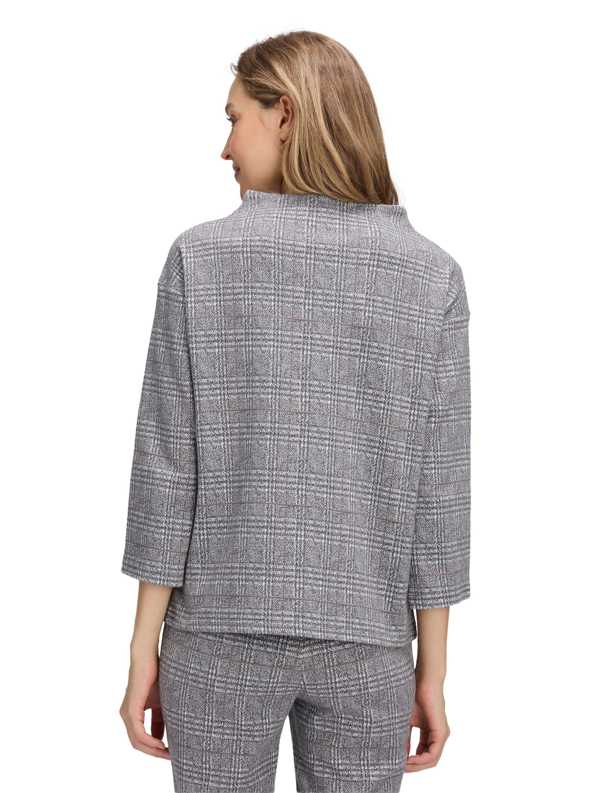 Betty Barclay Sweatshirt mit Kragen in Grau